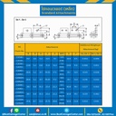 โซ่เหล็ก ลูกกลิ้งเล็ก ติดปีกตั้ง 1 ข้าง เจาะรู 1 รู C2040R-1L-SA3