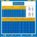 โซ่เหล็กติดปีกนอน 1 ข้าง เจาะรูปีก 1 รู RS100-1R-A-1L