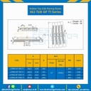 โซ่พลาสติกทางโค้ง Table Top Chain (Rubber Top) LF882GF TAB T1 ; 10 นิ้ว : LF882GF 1000TABT11