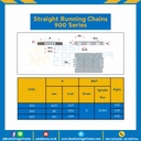 โซ่สแตนเลสทางตรง Table Top Chain 905 ; 3.94 นิ้ว. : 905
