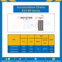 Accumulation Chains LF821 BP ; 7.5 นิ้ว. : LF821 BP 075