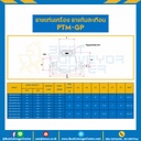 ลูกยางรับแรงสั่นสะเทือน PTM-GP : RB-PTM-GP-106
