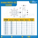 ยางยอยสีส้ม Rotex Coupling GS12 : GS-12R-OR