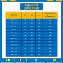 EBSS-3/4 : Eye Bolt สแตนเลส 3/4″