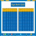 EB-DIN-1.1/4 Eye Bolt (รุ้ง) DIN 1.1/4″
