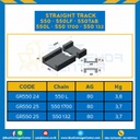 Straight Track Chain 550 132, AG 80, Kg 3.7 : GR55025-550 137