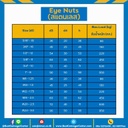 ENSS-1 Eye Nut สแตนเลส 1″