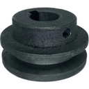 Pulley 3x1B-T : มู่เล่ย์ 3 นิ้ว 1 ร่อง B แบบตัน รูเพลา 1/2"