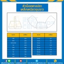 หัวน็อตหางปลาเหล็กเหนียวชุบขาว ขนาด #10x32G : WN-CF-#13
