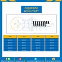 สกรูเกลียวเหล็กปลายตัดผ่าร่อง T+BT ขนาด M2.6×10 mm. : HSTBT-M2.6L14