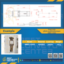 NMEC-CAA3 Snap Locks แบบมีห่วงล๊อคกุญแจ ขนาด 114 mm. (SUS304)