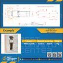 NMEC-CAB31 Snap Locks Model: NMEC-CAB ขนาด 114 mm. (SUS304)