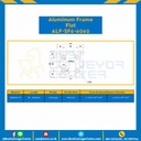Aluminum Frame 6 Series Slot width 8 60×60 mm. L100 mm. Clear Anodize (Flat) : ALF-SF6-6060-139