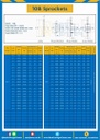 เฟืองโซ่สแตนเลส 1 แถว มีดุมแถวคู่ 10BSS-100TC