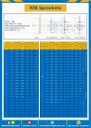 เฟืองโซ่สแตนเลส 1 แถว มีดุมแถวคู่ 10BSS-100TC
