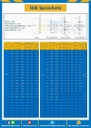 เฟืองโซ่สแตนเลส 1 แถว มีดุมแถวคู่ 16BSS-100TC