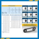RS120-11TB ; เฟืองโซ่เหล็ก 1 แถว มีดุมแถวเดียว