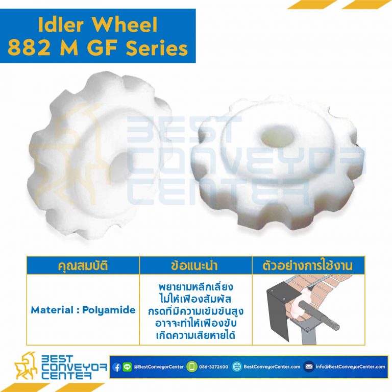 SPROCKET 10Z, BORE 35 MM., DIA 123.4 MM. FOR CHAIN 882 M GF : 6510140-882 M GF
