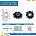 Idler Sprockets – Single Bearing DRC40-13-10