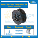 มู่เล่ย์ไทม์มิ่งแรงบิดสูงแบบไม่มีลิ่ม Pulleys Timing Keyless High Torque S8M หน้ากว้าง 25 mm. 26 ฟัน : KHTM-S8M-25-26TES