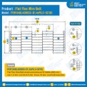 Flat Flex Wire Belt สายพานลวดสแตนเลส W1048xL4000 mm. : FFW1048L4000SS-D1.4xP6.5-SE19S