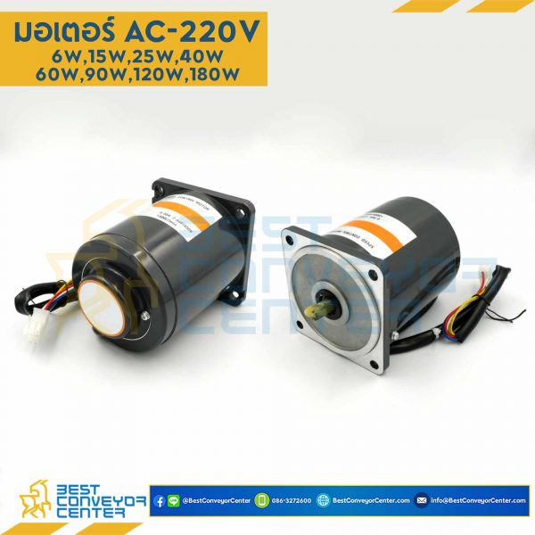 AC-220V-120W มอเตอร์เกียร์