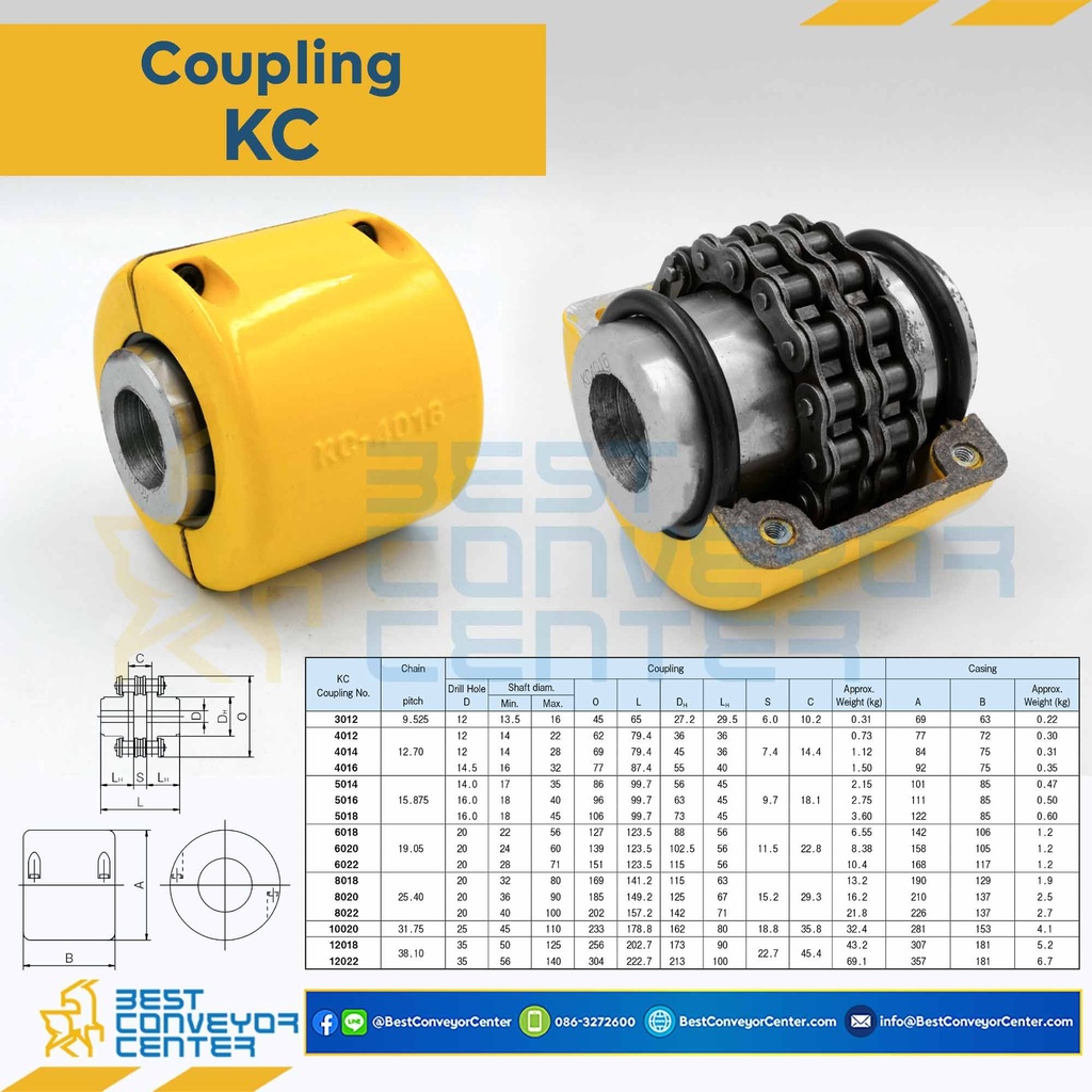 KC-8022 ; Coupling Chain KANA KC-8022