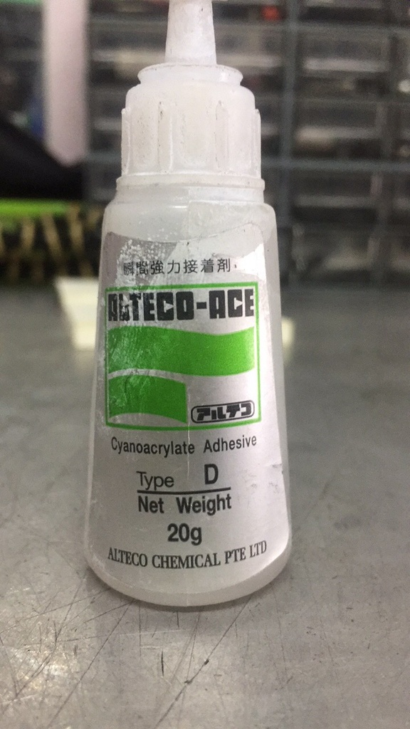 ALTECO Hot Glue กาว PVC ติดสายพาน 20g.