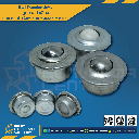 BTP-30HC : Ball Transfer Units แบบสวมในร่องงานเบา 30 mm. ( Nylon)