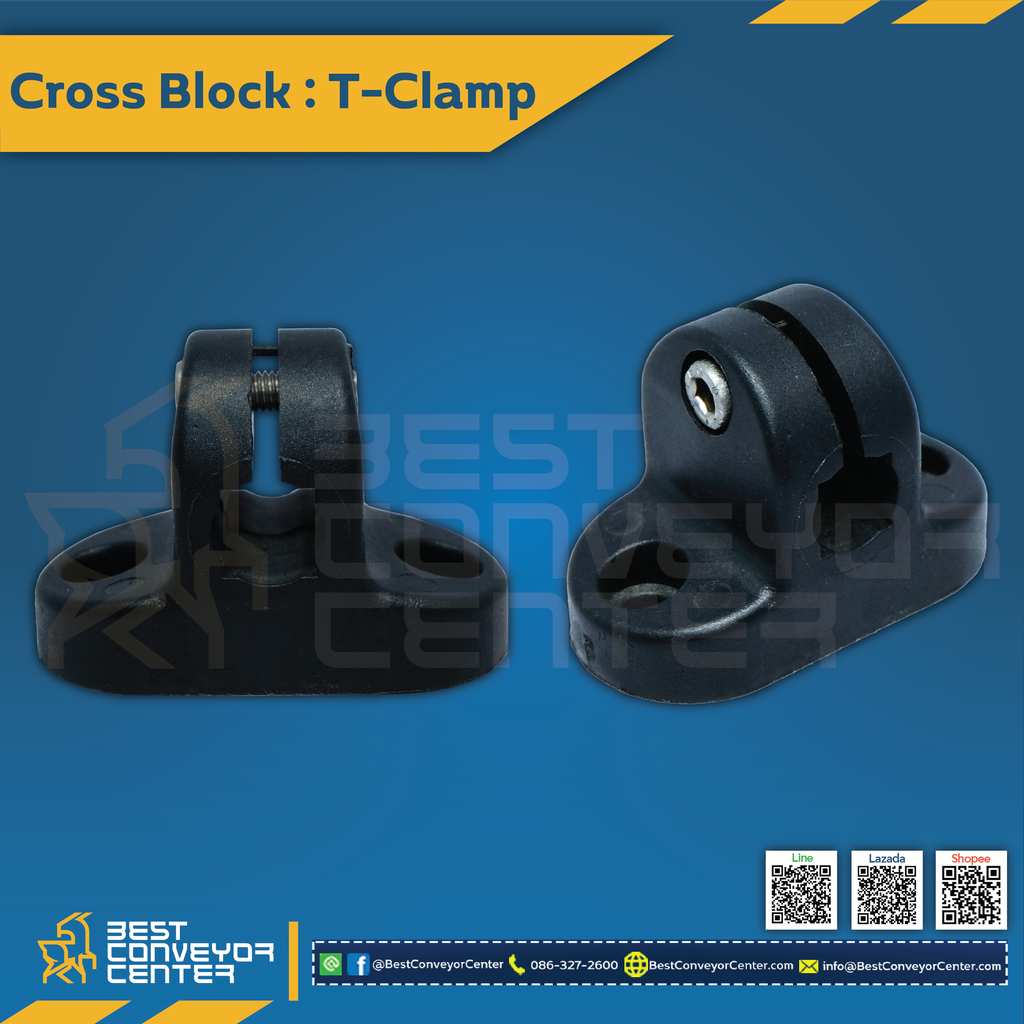 T- Clamp 8330216 : Cross Block