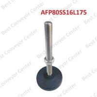 AFP80SS16L175 : ขาปรับระดับฐานพลาสติก ฐาน 80 mm.M16x150 mm.SUS304