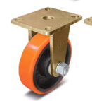 PU-K-75 : ล้อล้อโพลียูรีเทน ชนิดแป้นตาย ขนาด 75 mm.