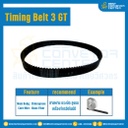 ไทม์มิ่ง เบลล์ Timing Belt 3GT 240 ฟัน ยาว 720 mm. : Timing Belt 3GT-240T-720