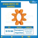GR-38R-OR : ยางยอยสีส้ม Rotex Coupling GR38