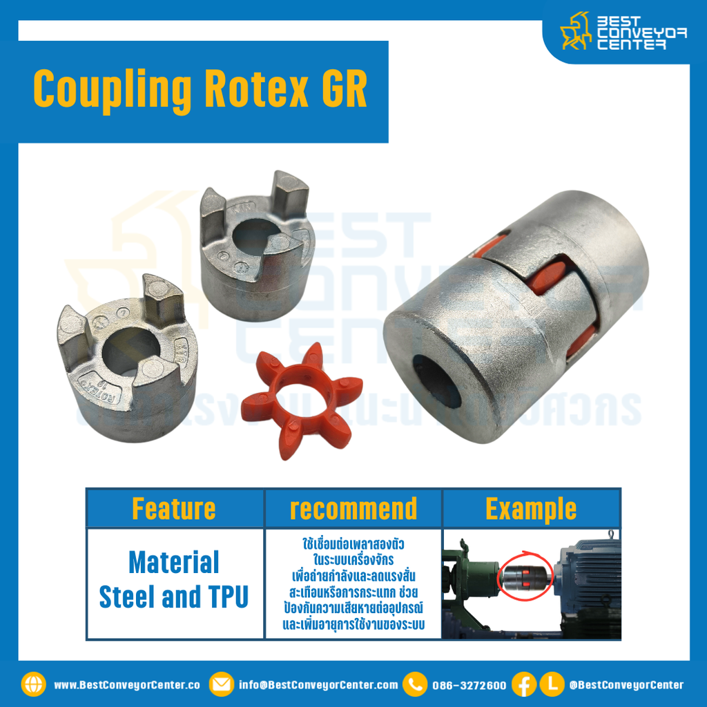 ROTEX-GR-65-1 ; ยอย Rotex Coupling GR-65-1