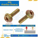 สกรูหัวเหลี่ยมติดแหวน HW+ ขนาด M8x1.25×20 mm. : HSW-M8L20