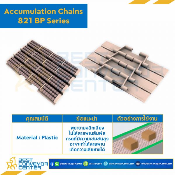 Accumulation Chains LF821 BP ; 10 นิ้ว. : LF821 BP 100