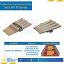 โซ่พลาสติกทางโค้ง Table Top Chain (Rubber Top) LF1873GF T2 ; 12 นิ้ว : LF1873GF 1200T2