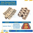 โซ่พลาสติกทางโค้ง Table Top Chain LF2503FGTAB ; 3.3 นิ้ว. : LF2503FG 330TAB