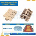 โซ่พลาสติกทางโค้ง Table Top Chain BL2503FT ; 4.5 นิ้ว. : BL2503FT 450