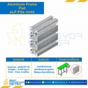 Aluminum Frame 6 Series Slot width 8 30×90 mm. L1850 mm. Clear Anodize (Flat) : ALF-FS6-3090-1850