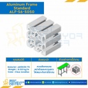 Aluminum Frame 6 Series Slot width 8 50×50 mm. L1600 mm. Clear Anodize : ALF-S6-5050-1600