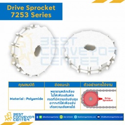 SPROCKET 12Z, BORE 30 MM., DIA 98.15 MM. FOR CHAIN 7253 : 6212292-7253