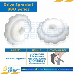 SPROCKET 10Z, BORE 30 MM., DIA 123.29 MM. FOR CHAIN 880 : 6210240-880