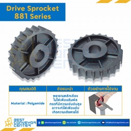 SPROCKET 19Z, BORE 35 MM., DIA 117.34 MM. FOR CHAIN 881 : 6319233-881
