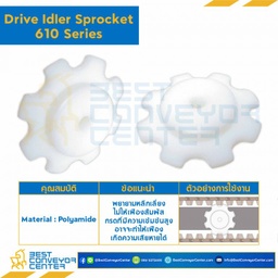 SPROCKET 12Z, BORE 20 MM., DIA 245.35 MM. FOR CHAIN 610 : 6210053-610