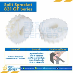 SPROCKET 21Z, BORE 30 MM., DIA 129.26 MM. FOR CHAIN 820 : 6221591-820