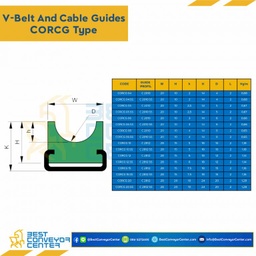 พลาสติกรองโซ่ W28K18 : CORCG-12