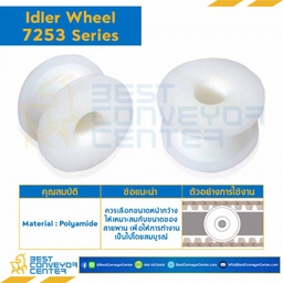 Idler for 19Z, BORE 35 MM., FOR CHAIN 7253 : 6519528-7253