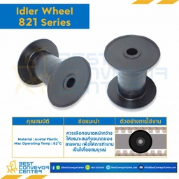Idler for 21Z, BORE 30 MM., FOR CHAIN 821 : 6621717-821